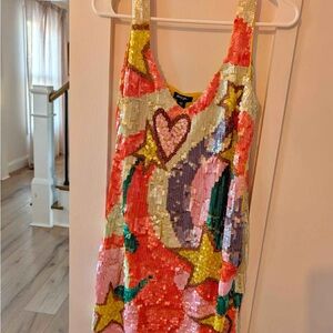 Nasty Gal sequin dress